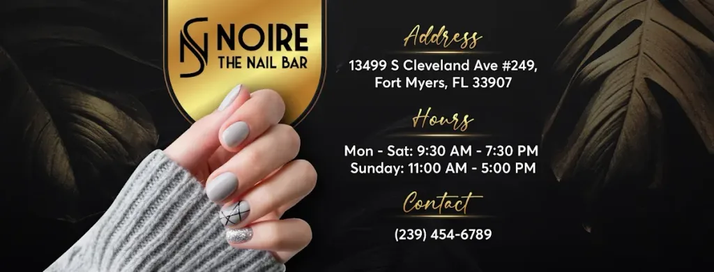 Noire The Nail Bar - bell tower shop — Nail salon in Fort Myers